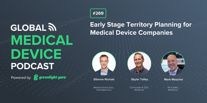#269 Early Stage Territory Planning for Medical Device Companies