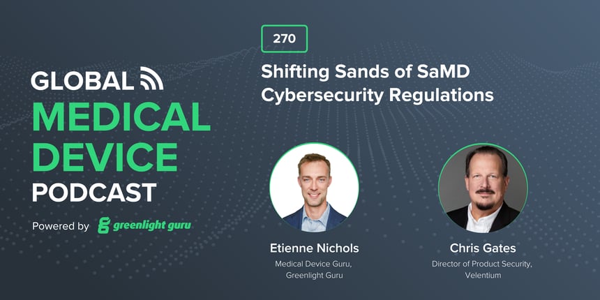 #270 Shifting Sands of SaMD Cybersecurity Regulations