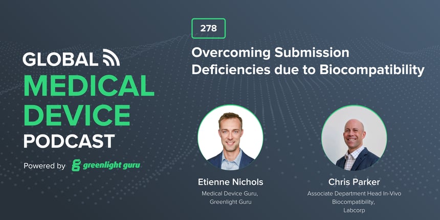 #278 Overcoming Submission Deficiencies due to Biocompatibility