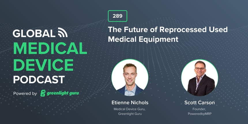 #289 The Future of Reprocessed Used Medical Equipment