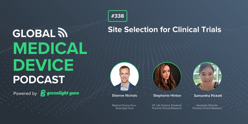 #338 Site Selection for Clinical Trials
