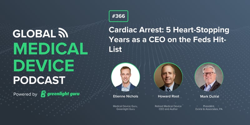 #366 Cardiac Arrest 5 Heart-Stopping Years as a CEO on the Feds Hit-List