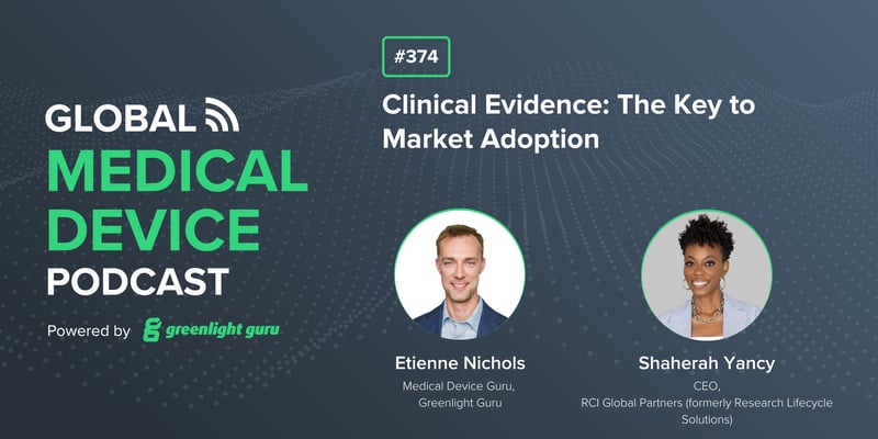 #374 Clinical Evidence The Key to Market Adoption