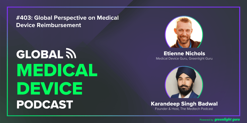 #403 Global Perspective on Medical Device Reimbursement