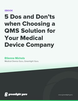 (cover) 5 dos and donts when choosing a QMS solution