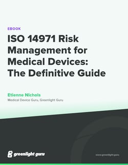 (cover) Definitive Guide to ISO 14971-2019 Risk Management for Medical Devices_Greenlight Guru