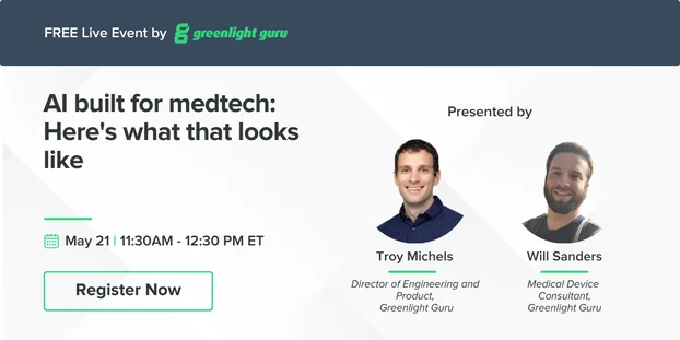 AI built for medtech Heres what that looks like1