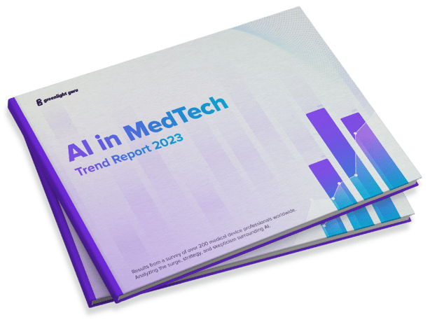 AI in MedTech Trend Report 2023 3D Book Cover-1