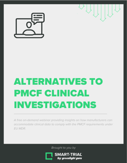 Alternatives to PMCF Clinical Investigations - slide in