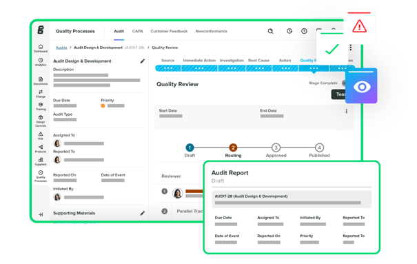 Audit UI and Audit Report