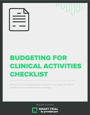 Budgeting for Clinical Activities Checklist