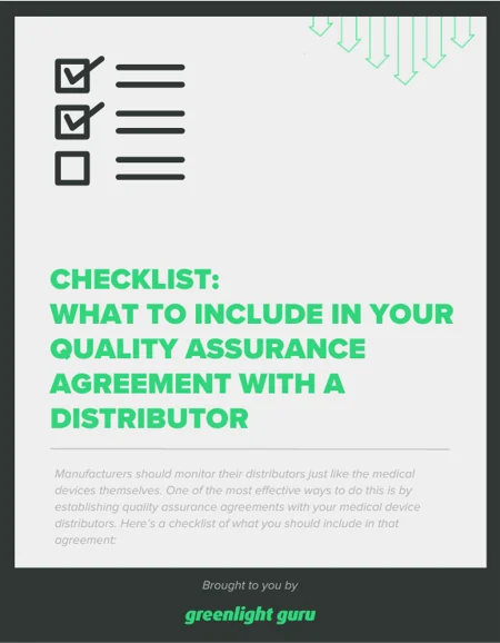 What to Include in Your Quality Assurance Agreement with a Distributor ...