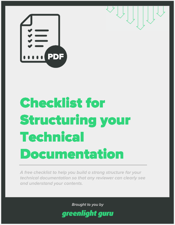 Checklist for Structuring your Technical Documentation - slide-in cover-1