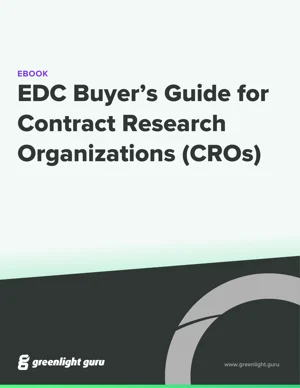 (cover) EDC Buyer’s Guide for Contract Research Organizations (CROs)