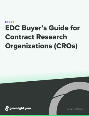 (cover) EDC Buyer’s Guide for Contract Research Organizations (CROs)
