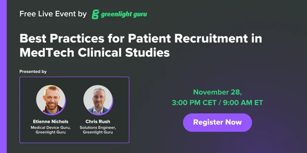 Best Practices for Patient Recruitment in MedTech Clinical Studies-1