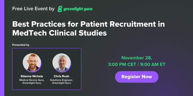 Best Practices for Patient Recruitment in MedTech Clinical Studies-1