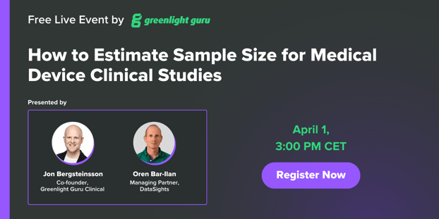 How to Estimate Sample Size for Medical Device Clinical Studies