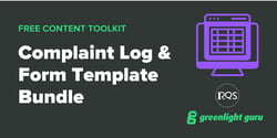 Complaint Template Bundle