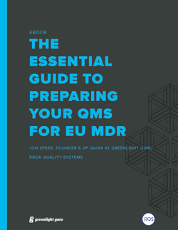 (cover) Preparing Your QMS for EU MDR-eBook-Greenlight Guru