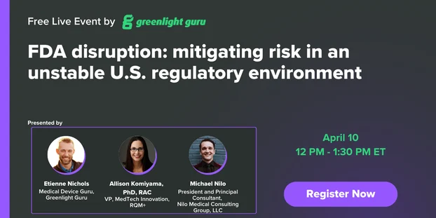 FDA disruption panel