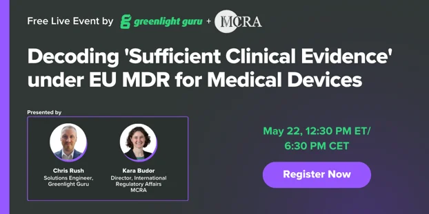 Decoding Sufficient Clinical Evidence under EU MDR for Medical Devices