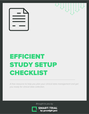 Efficient Study Setup Checklist