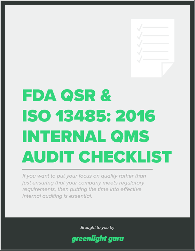 FDA QSR and ISO 13485