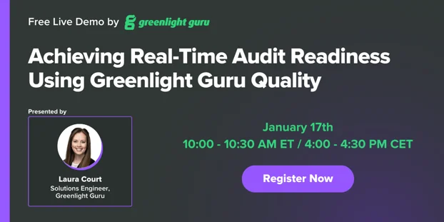 GG Quality Live Demo 1-17-24
