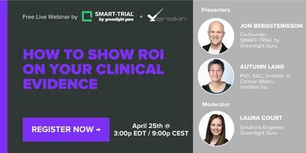 How to Show ROI on Clinical Evidence Webinar 04-25-2023