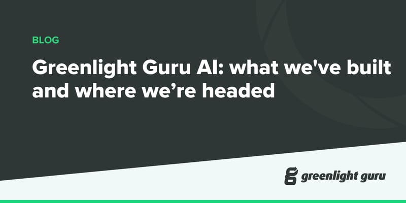 Greenlight Guru AI what weve built and where we’re headed