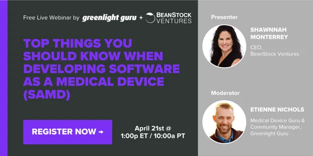 Greenlight Guru-BeanStock Ventures Webinar 4-21-22