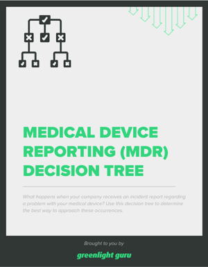 Medical Device Reporting (MDR) Decision Tree