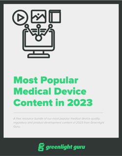 Most Popular Medical Device Content in 2023 - slide-in cover