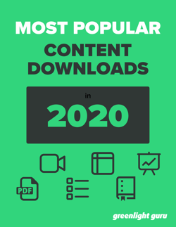 Most popular content downloads in 2020 - slide-in cover