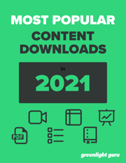 Most popular content downloads in 2021 - slide-in cover