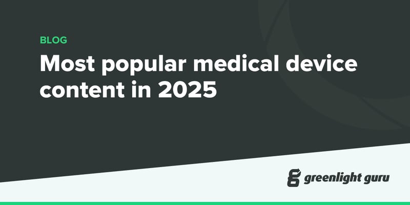 Most popular medical device content in 2025