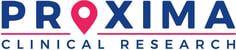Proxima CRO Logo + Tag  - Blue - Liz Abide