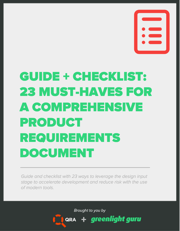 QRA free download CTA - 23 must-haves guide + checklist