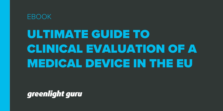 Clinical evaluation of a medical device guide