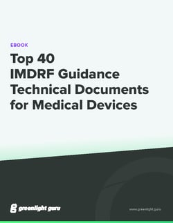 Top 40 IMDRF Guidance Technical Documents for Medical Devices Slide in cover_Page1