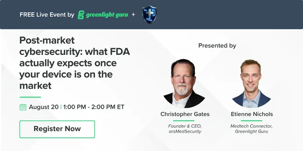 Post-market cybersecurity: what FDA actually expects once your device is on the market