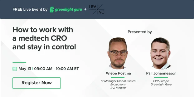 How to work with a medtech CRO and stay in control