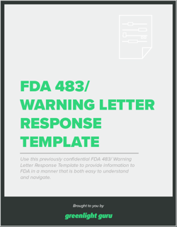 fda 483-warning-letter-response-tempalte