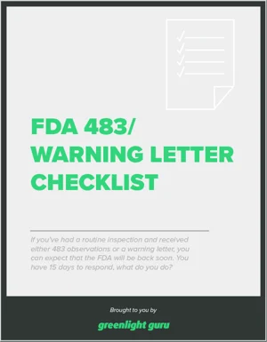 fda-483-warning-letter-checklist