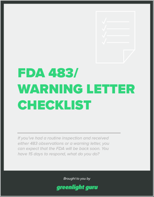 fda-483-warning-letter-checklist