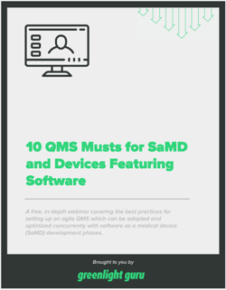 free download CTA cover - On-demand webinar - 10 QMS Musts SaMD