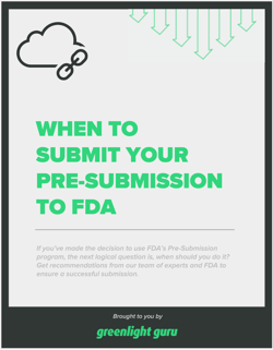 free download CTA cover - when to submit your pre-submission to FDA