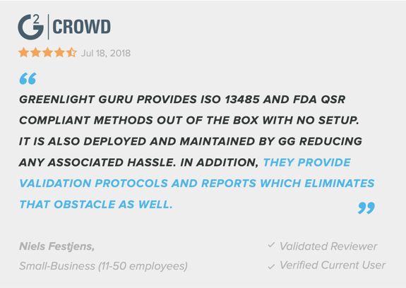 customer-review-greenlight-guru-medical-device-qms-software-vendor-software-validation