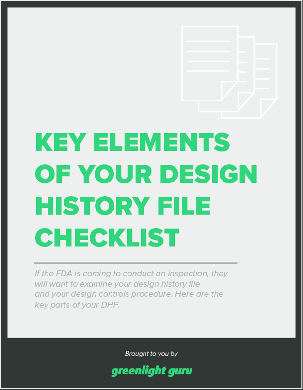 How to Prepare Your Design History File (DHF) for an FDA Inspection